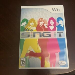 WII Disney Sing It Game